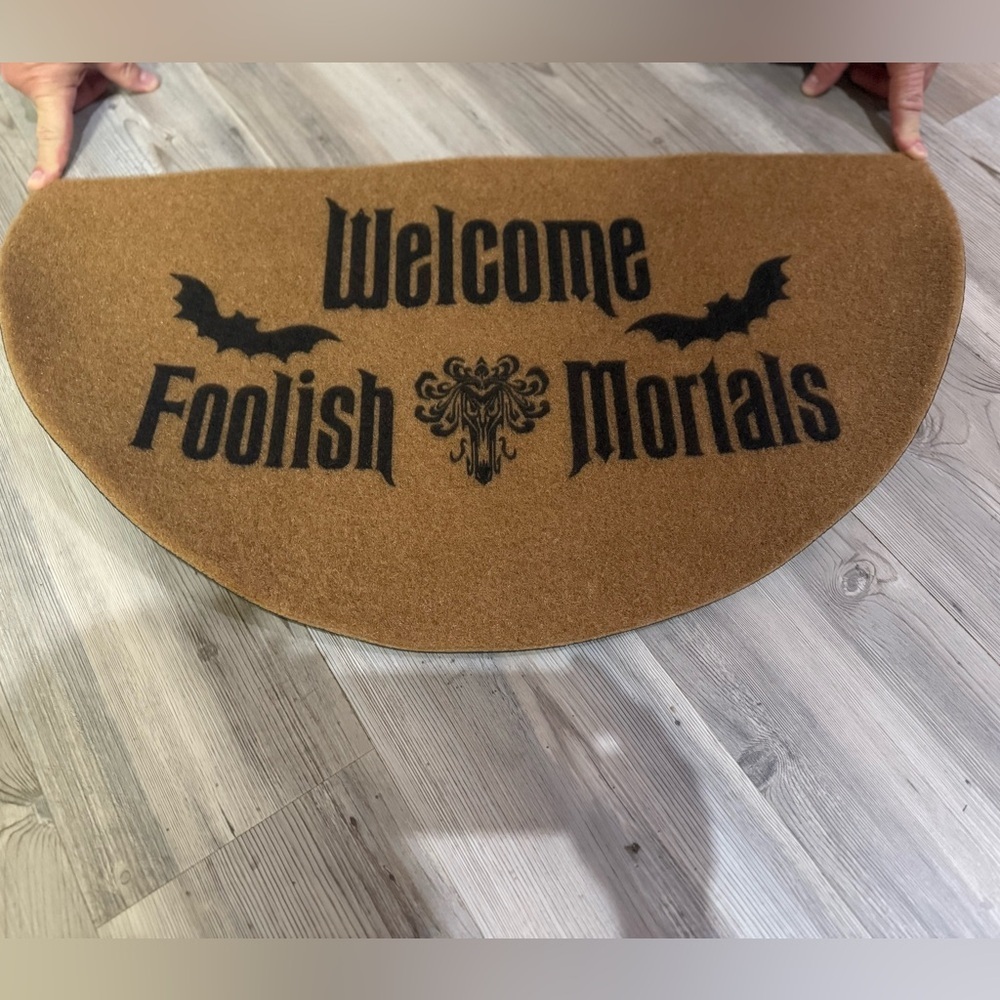 NEW!!!Haunted Mansion inspired Doormat - Picture 4 of 6